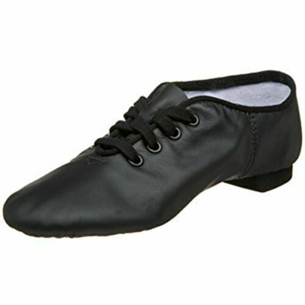 Capezio CG02 Black Lace Split-Sole Jazz Shoe Women Size 3M 3 M